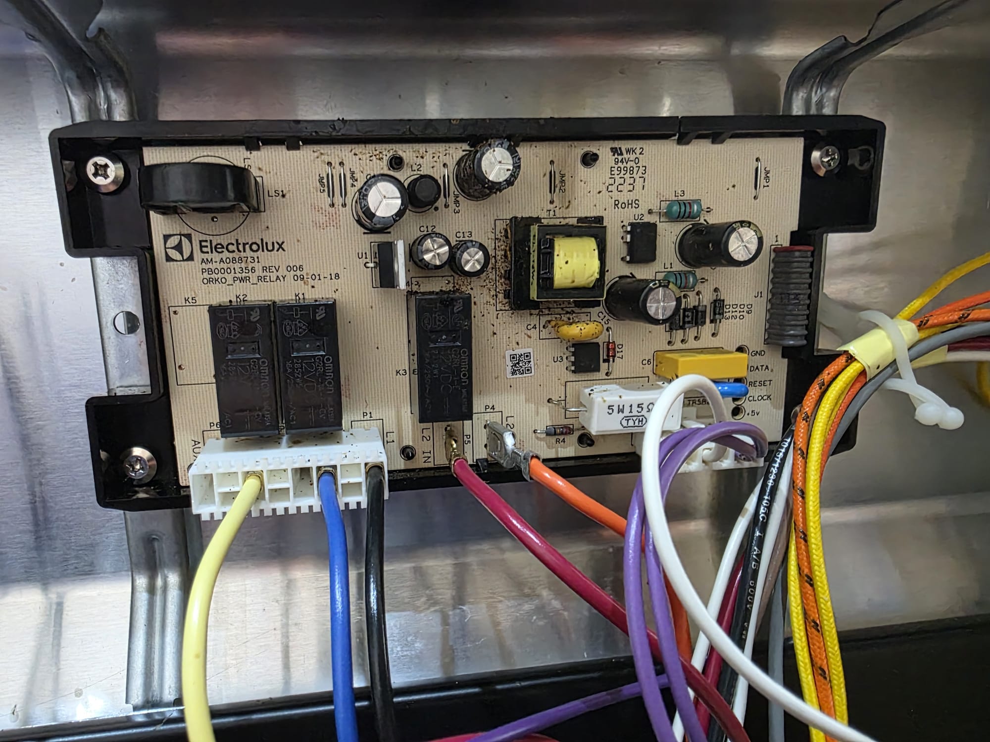Electrolux PCB control board